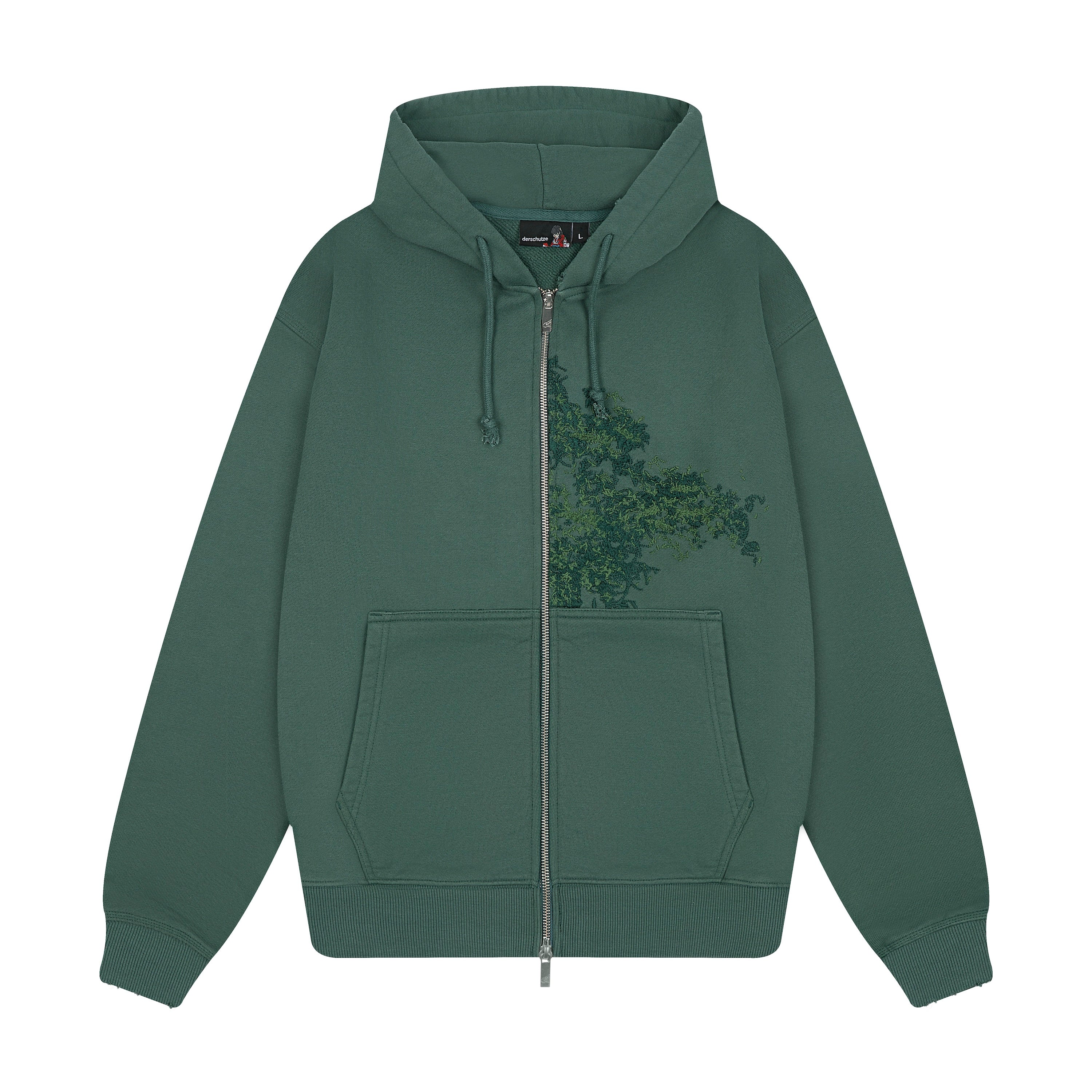 "NYC to RIO" Zip Up green-Uraldept Trendy Clothing Store