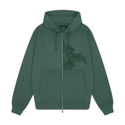 "NYC to RIO" Zip Up green-Uraldept Trendy Clothing Store