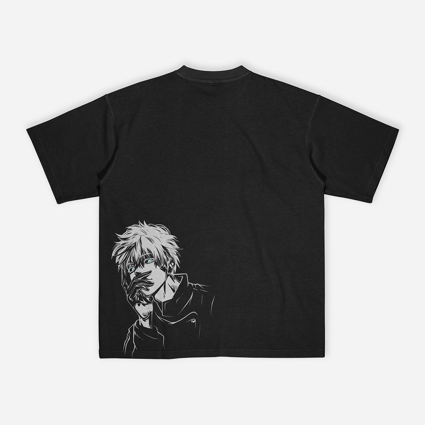 Blue Flower   T-shirt-Uraldept Trendy Clothing Store