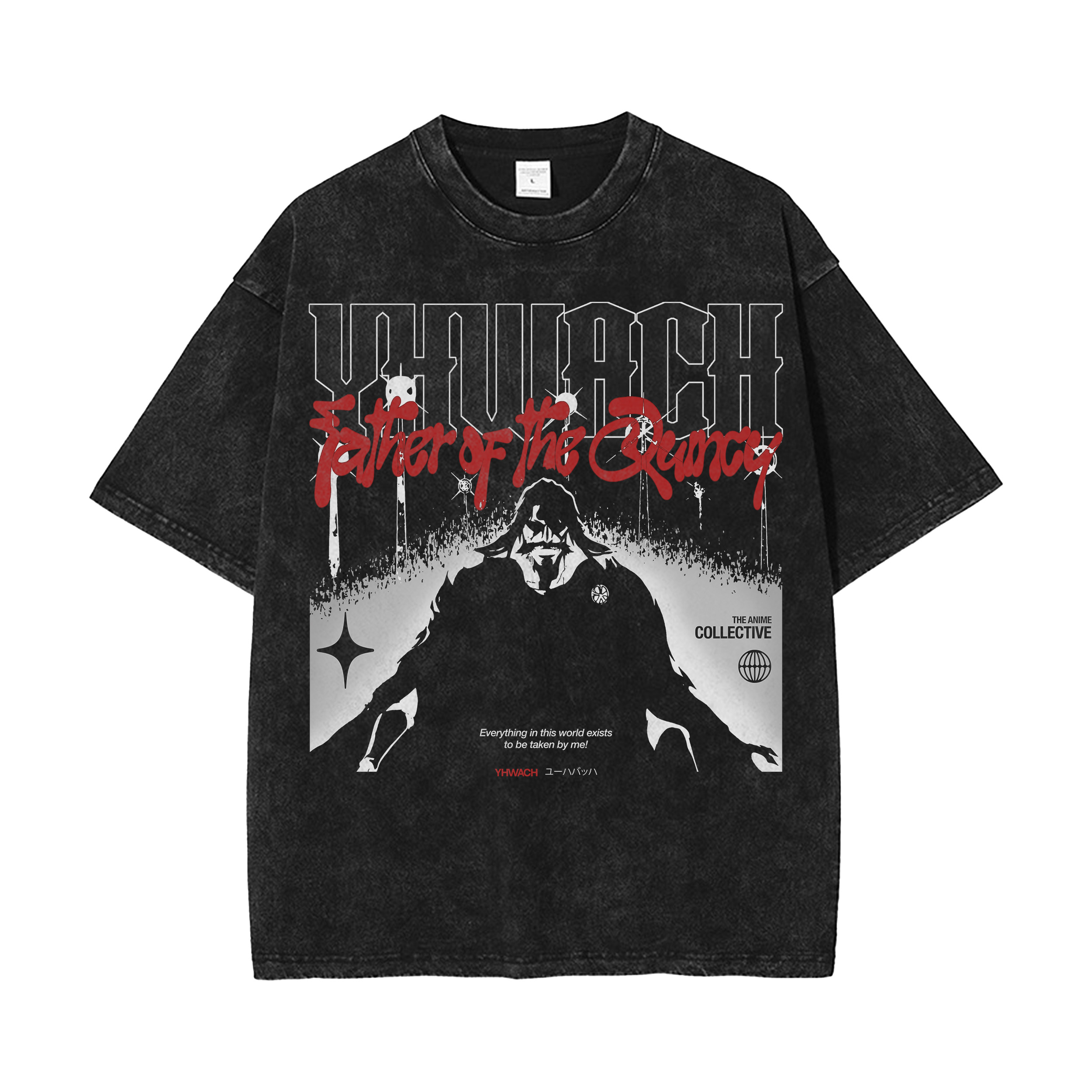 Yhwach Vintage Oversized T-Shirt | Bleach-Uraldept Trendy Clothing Store