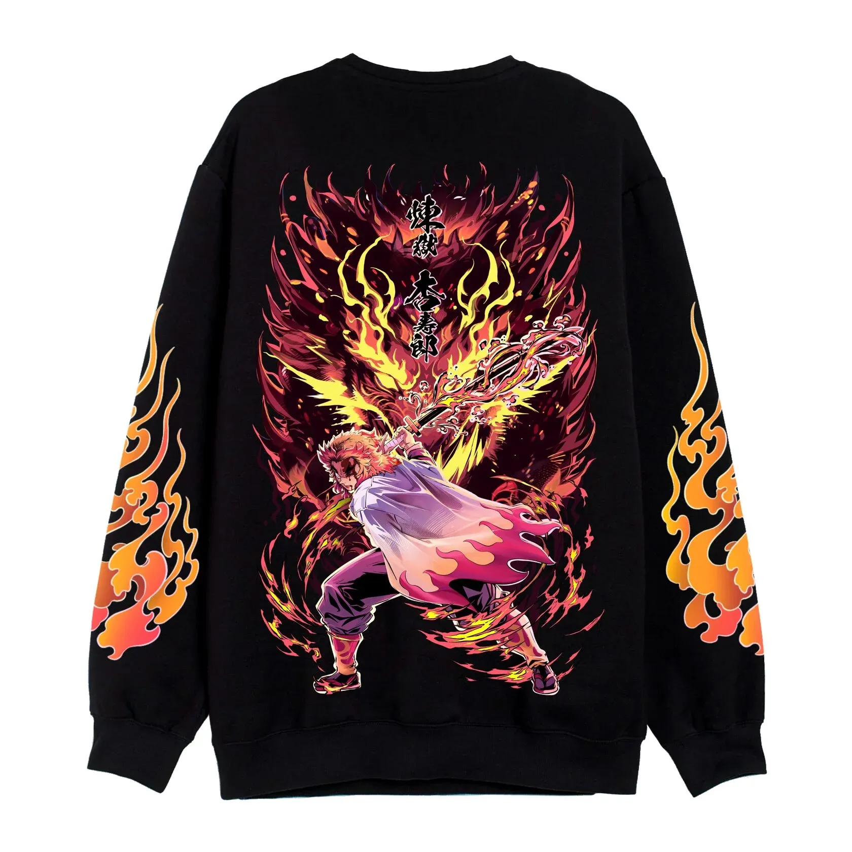 Rengoku Kyoujurou Sweatshirt - Demon Slayer-LL Trendy Clothing Store