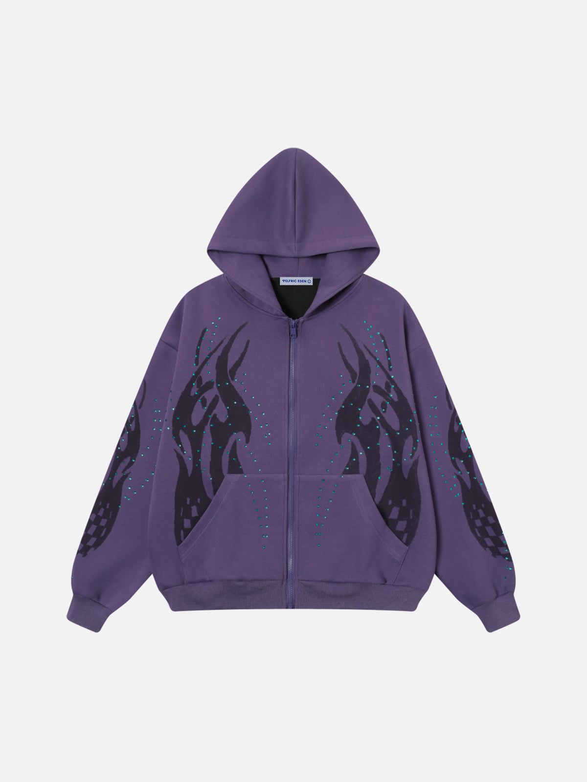 Aelfric Eden Oversized Calaite Flame Hoodie-LL Trendy Clothing Store