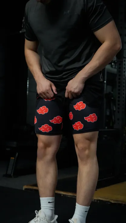 Cloud Performance Shorts V3 - NARUTO-Uraldept Trendy Clothing Store