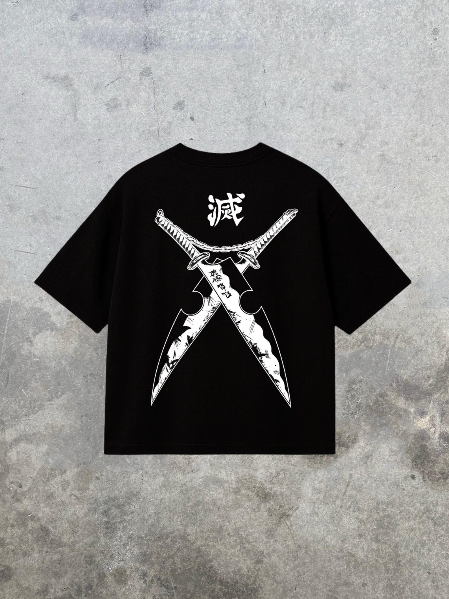 UZUI OVERSIZED TEE | DEMON SLAYER-LL Trendy Clothing Store