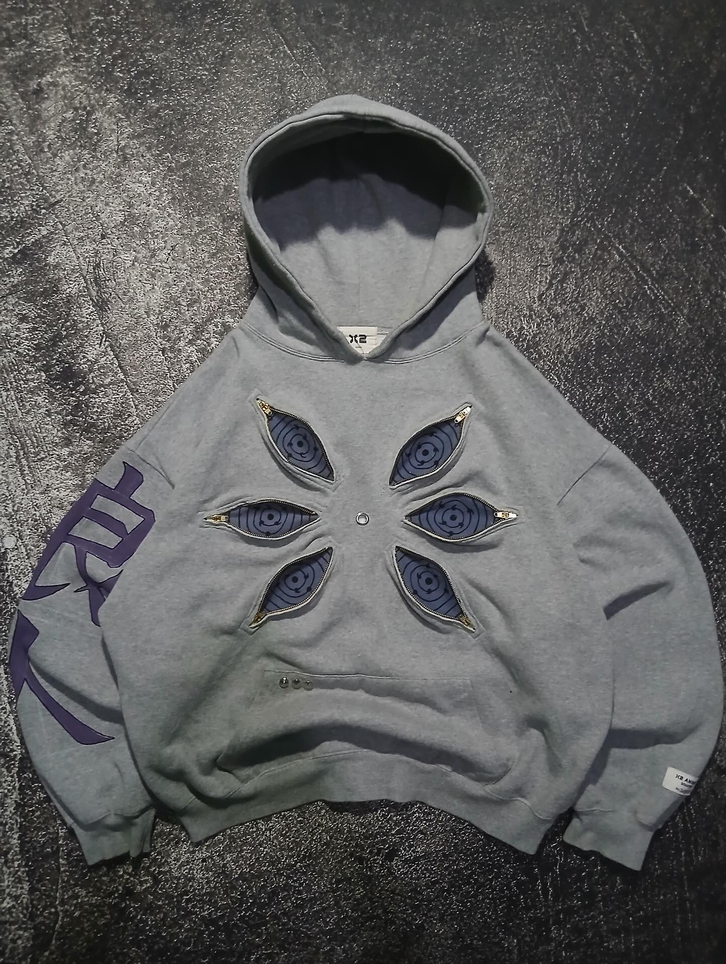SIX EYES "RINNEGAN" HOODIE-Uraldept Trendy Clothing Store