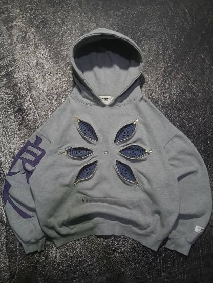 SIX EYES "RINNEGAN" HOODIE-Uraldept Trendy Clothing Store
