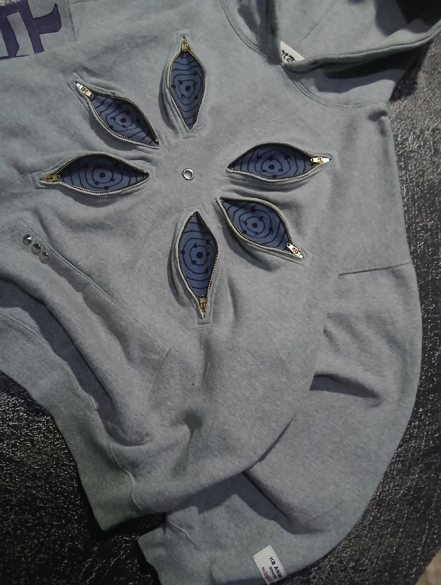SIX EYES "RINNEGAN" HOODIE-Uraldept Trendy Clothing Store