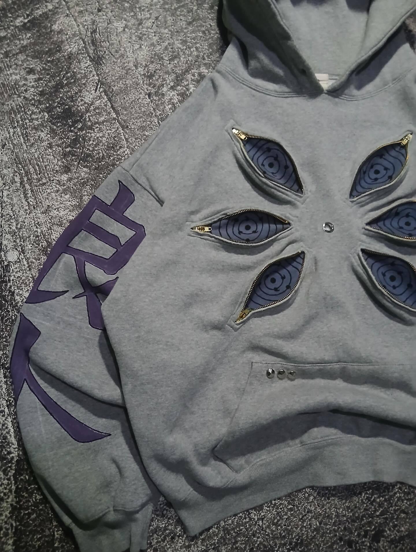 SIX EYES "RINNEGAN" HOODIE-Uraldept Trendy Clothing Store