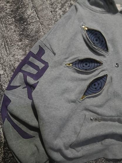 SIX EYES "RINNEGAN" HOODIE-Uraldept Trendy Clothing Store