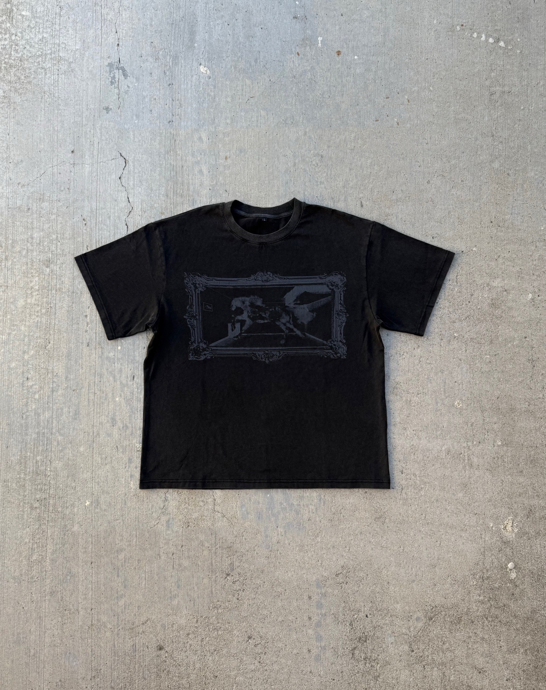 HORSE PAINTING TEE | CHAINSAW MAN-Uraldept Trendy Clothing Store