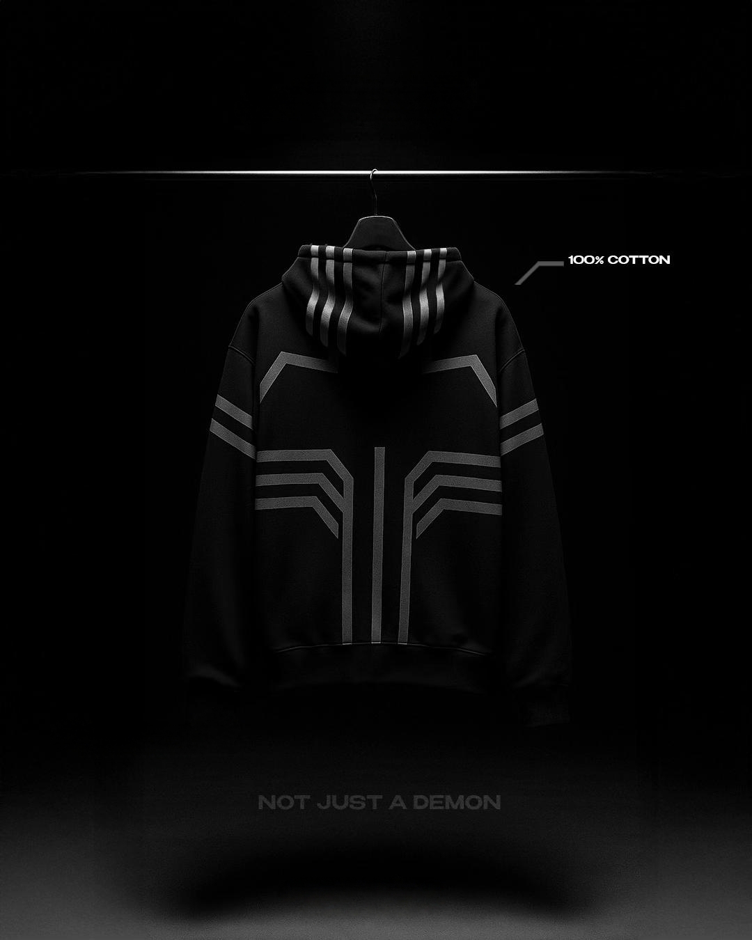 AKAZA HOODIE | DEMON SLAYER-LL Trendy Clothing Store