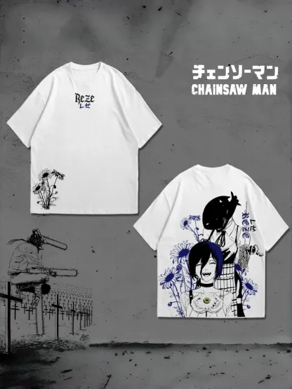 REZE TEE | CHAINSAW MAN-Uraldept Trendy Clothing Store