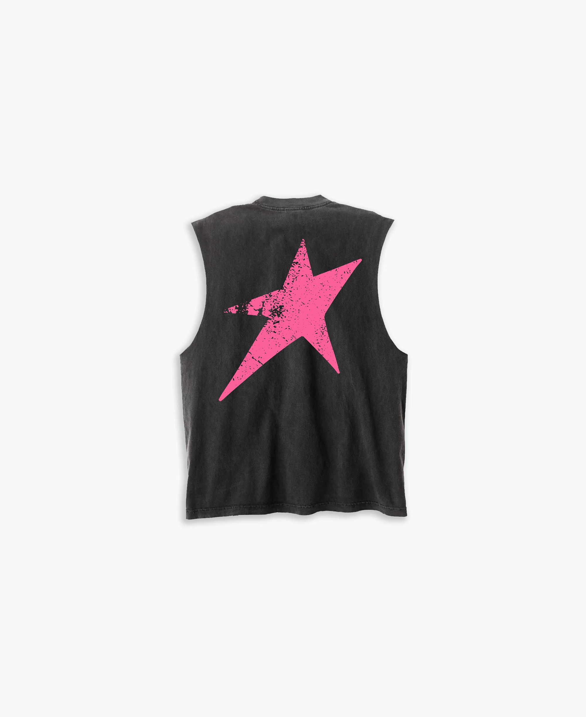 Star Cut-Off Tank-Uraldept Trendy Clothing Store