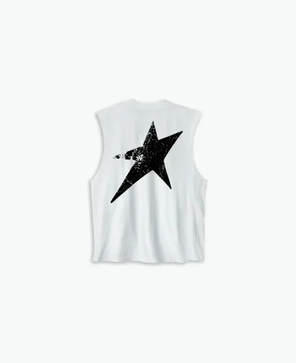 Star Cut-Off Tank-Uraldept Trendy Clothing Store