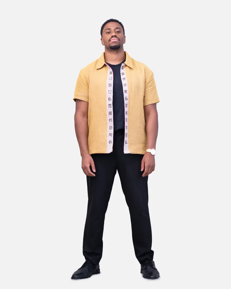 STONE BREATHING TAPESTRY BUTTON-UP SHIRT-LL Trendy Clothing Store