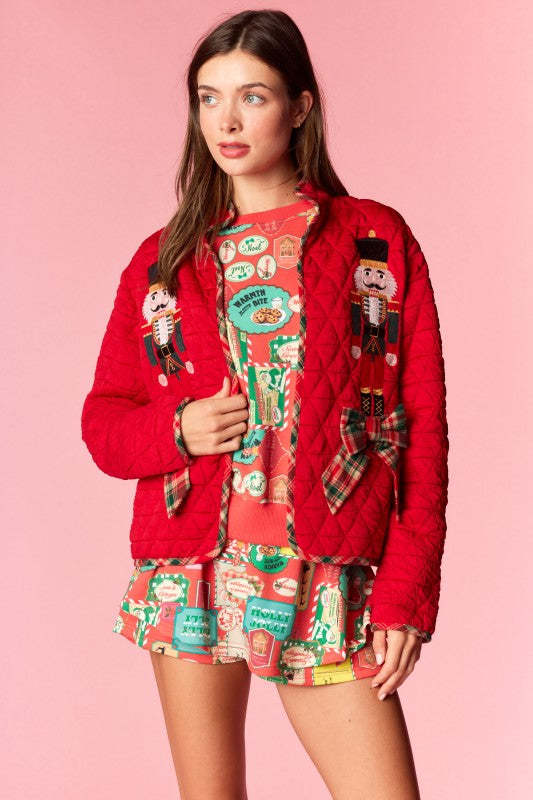 Nutcracker Quilted Jacket RTS-LL Trendy Clothing Store