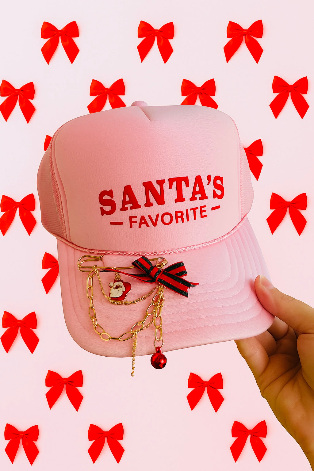 CHRISTMAS TRUCKER HATS  (multiple options) ships 2-3 weeks-LL Trendy Clothing Store