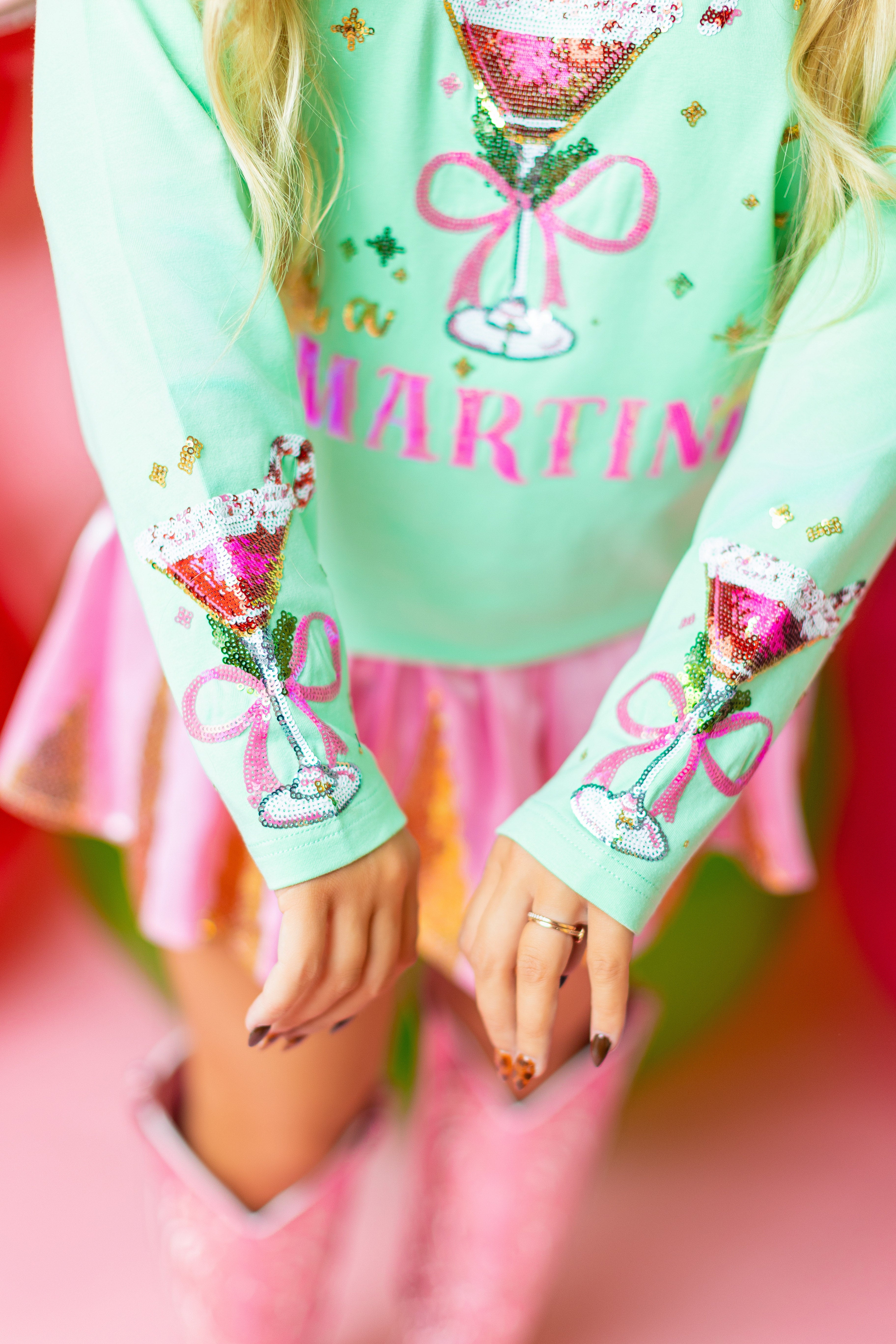 Merrier than a Martini Tshirt (PREORDER)-LL Trendy Clothing Store