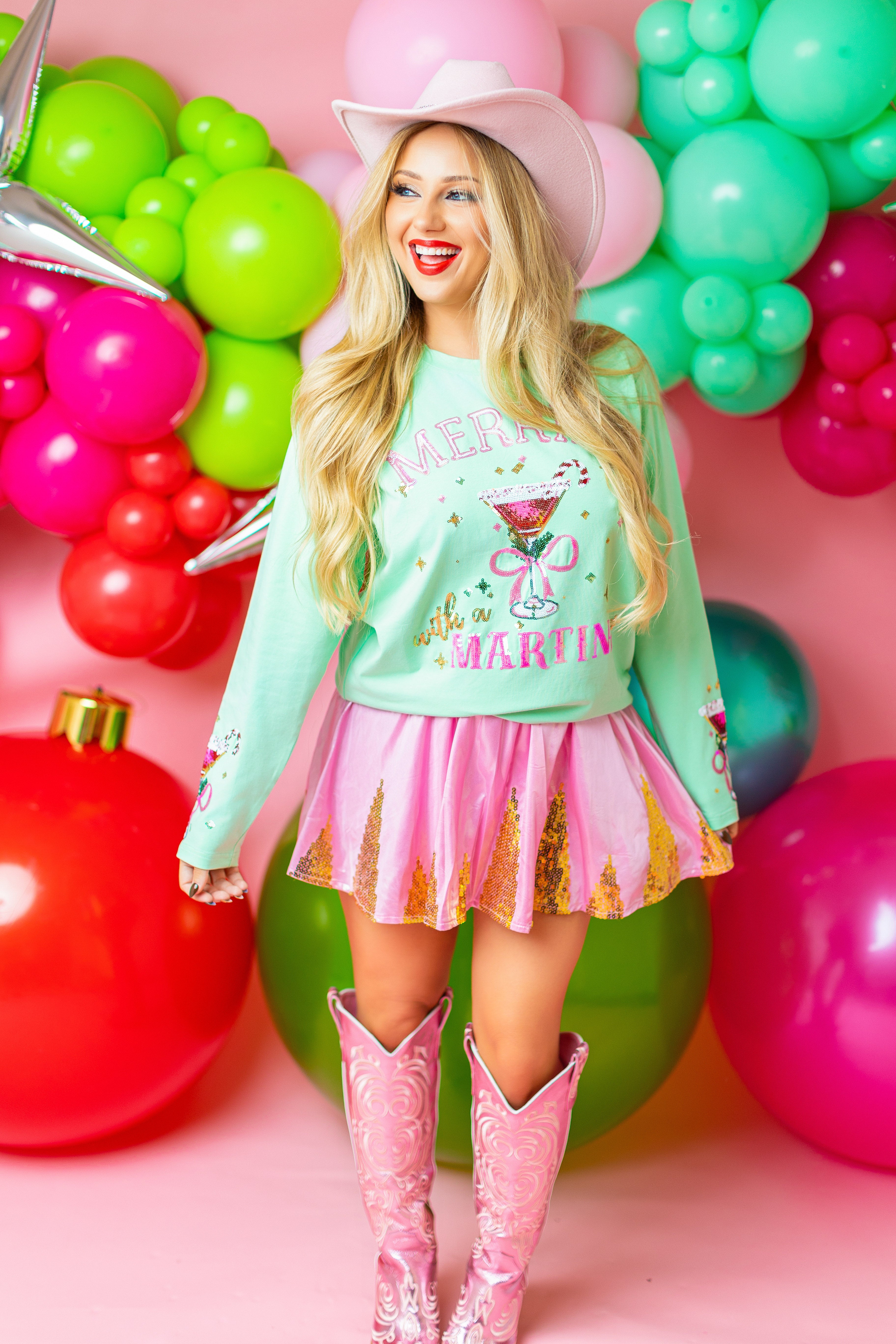 Merrier than a Martini Tshirt (PREORDER)-LL Trendy Clothing Store