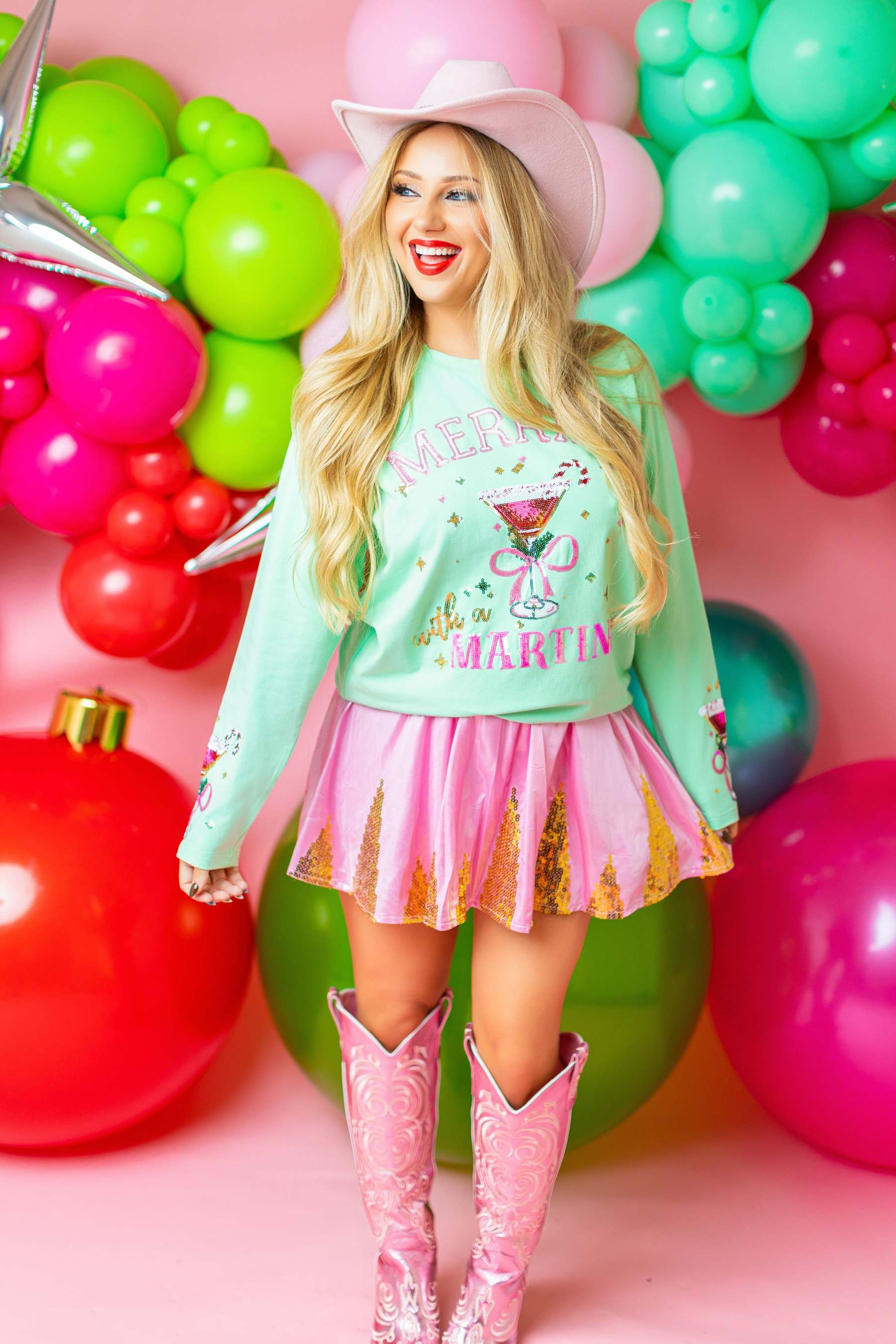 Merrier than a Martini Tshirt (PREORDER)-LL Trendy Clothing Store