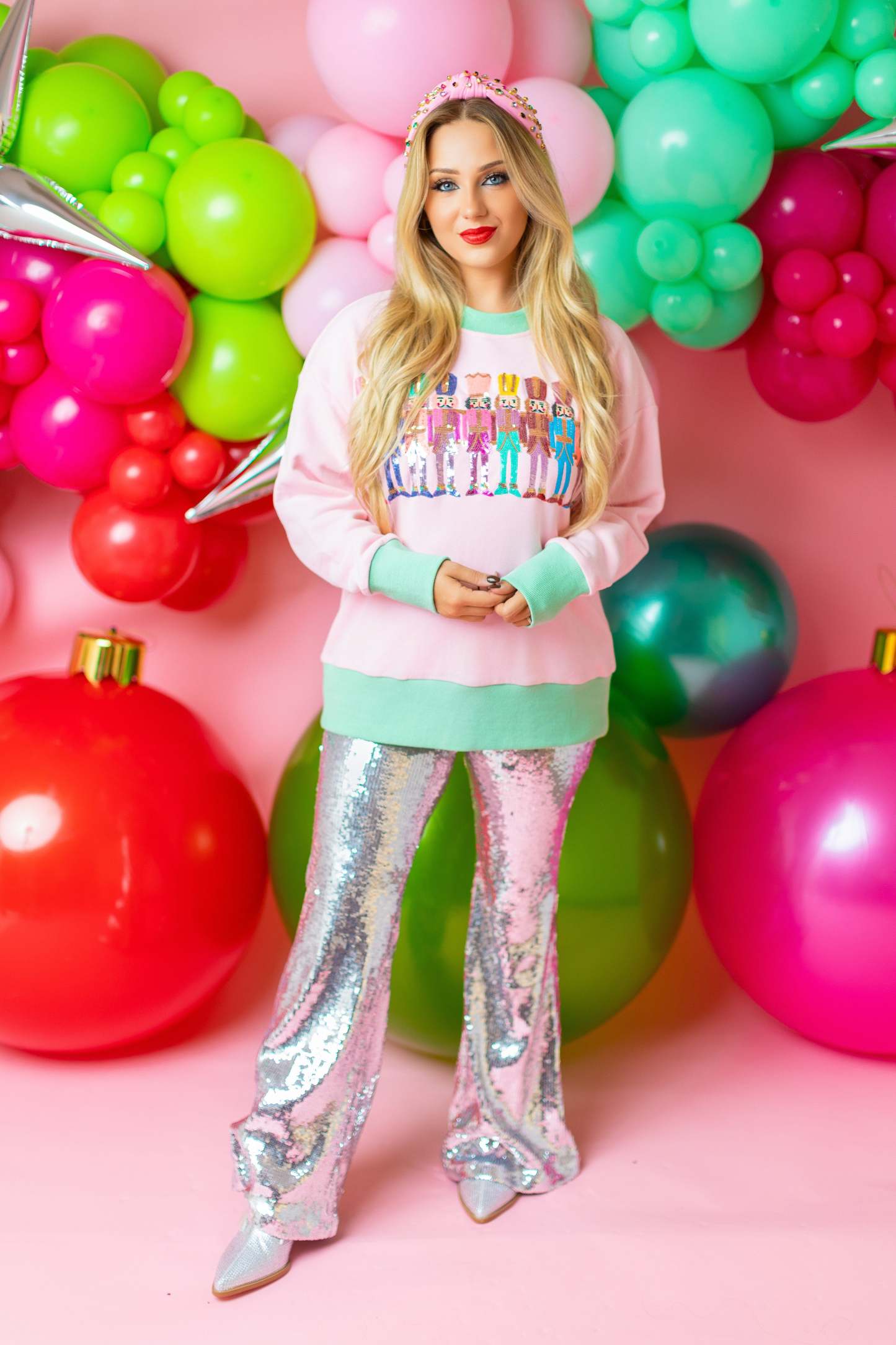 The Colorful Nutcracker Pullover (PREORDER)-LL Trendy Clothing Store