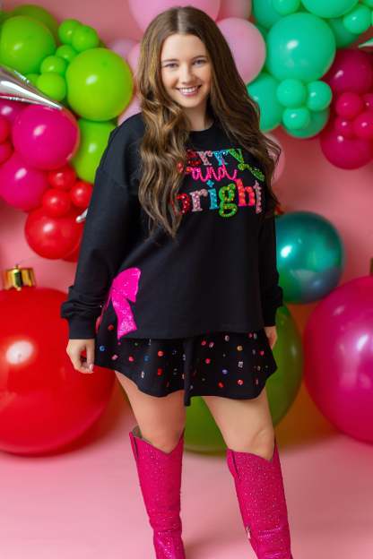 Merry & Bright Gemstone Pullover (PREORDER)-LL Trendy Clothing Store