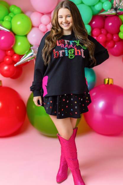 Merry & Bright Gemstone Pullover (PREORDER)-LL Trendy Clothing Store
