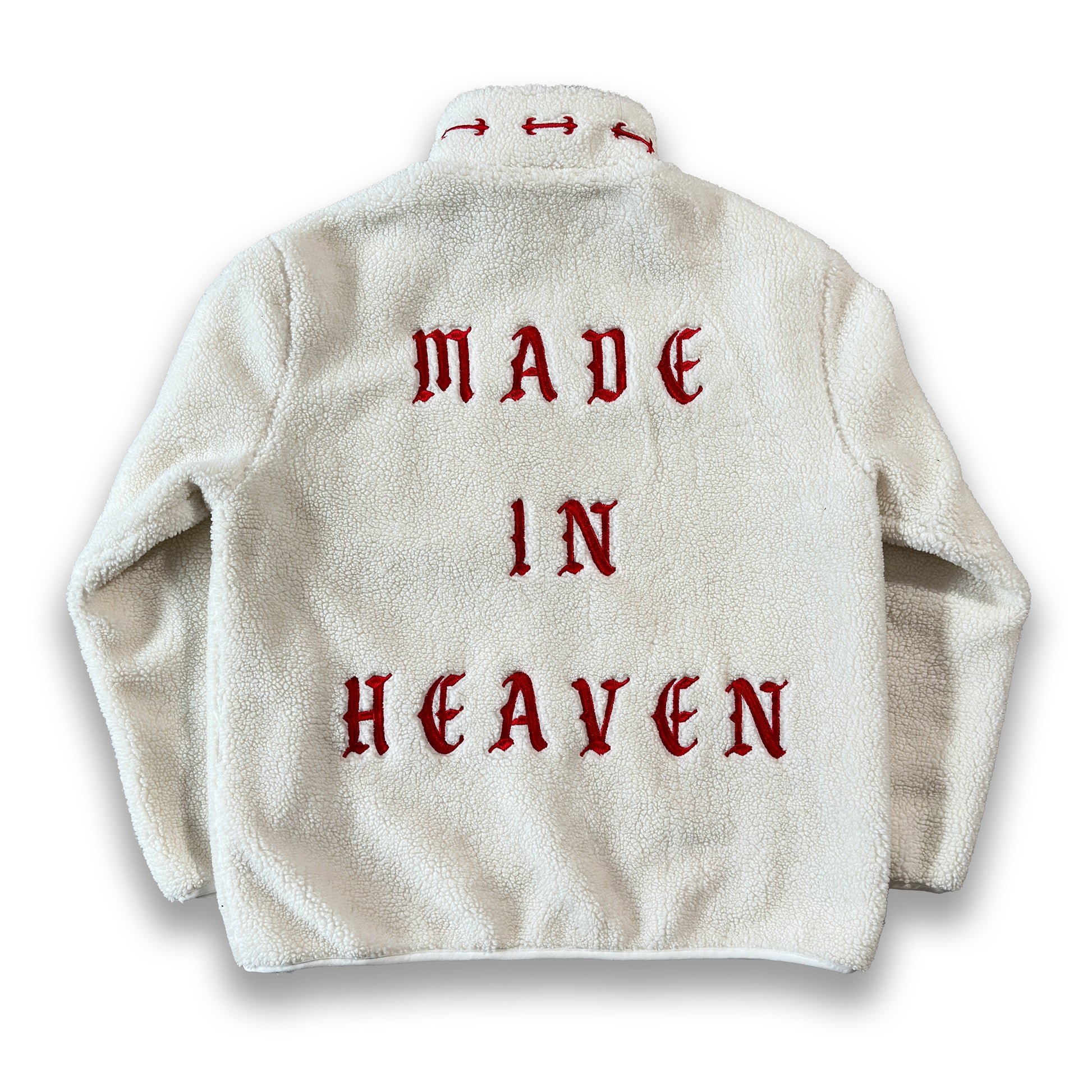 "MADE IN HEAVEN" FLEECE JACKET-LL Trendy Clothing Store