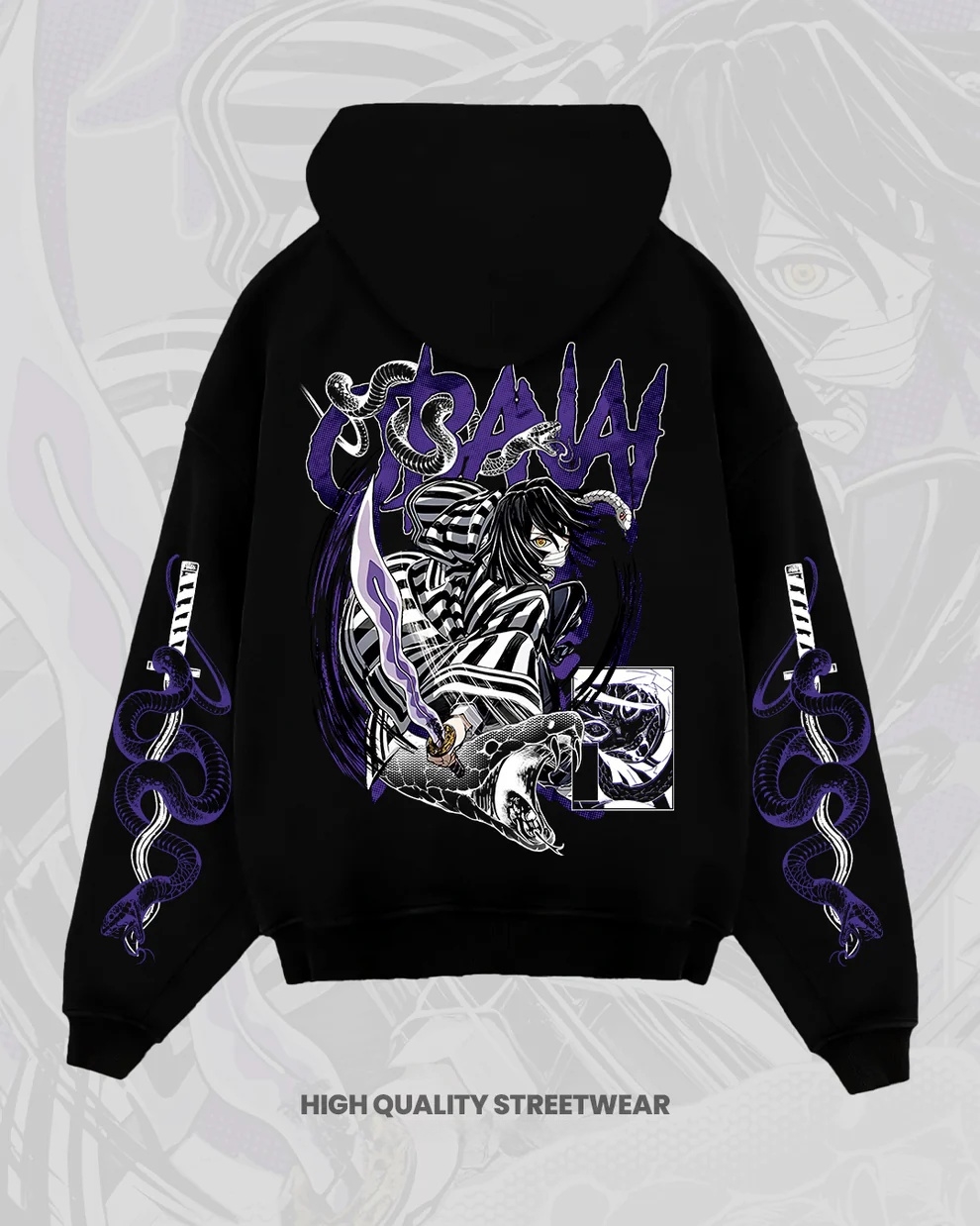 OBANAI OVERSIZED HOODIE-LL Trendy Clothing Store