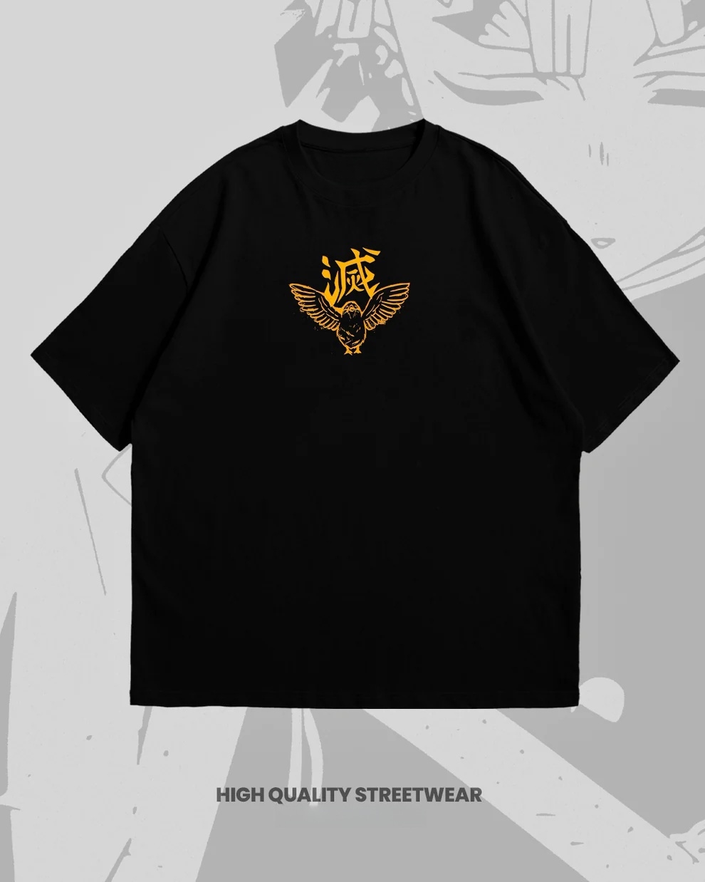 ZENITSU OVERSIZED TEE-Uraldept Trendy Clothing Store