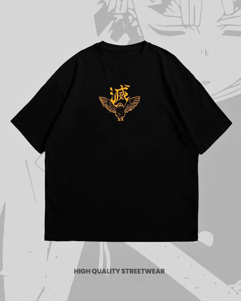 ZENITSU OVERSIZED TEE-Uraldept Trendy Clothing Store