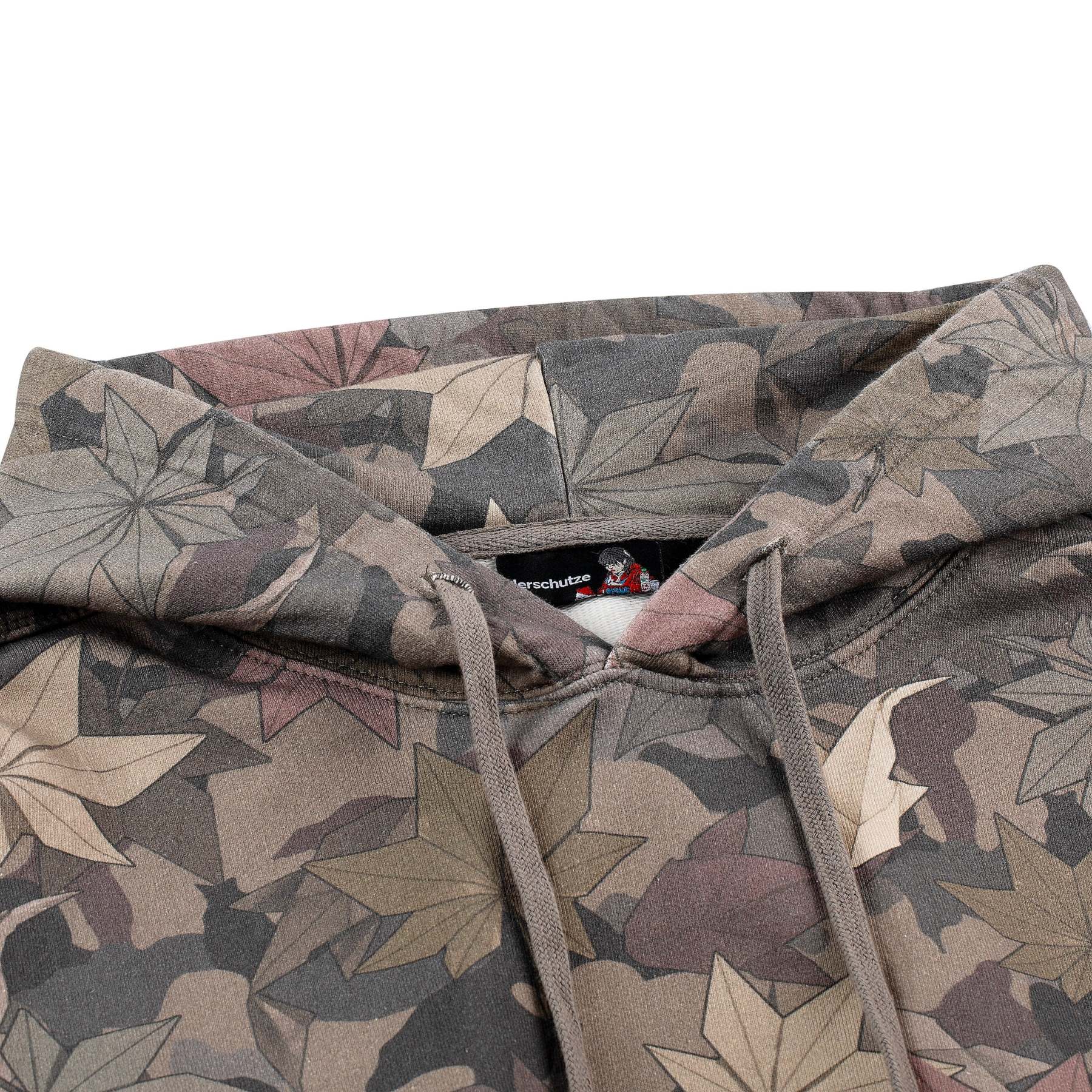 "origami" Hoodie printed camo-Uraldept Trendy Clothing Store