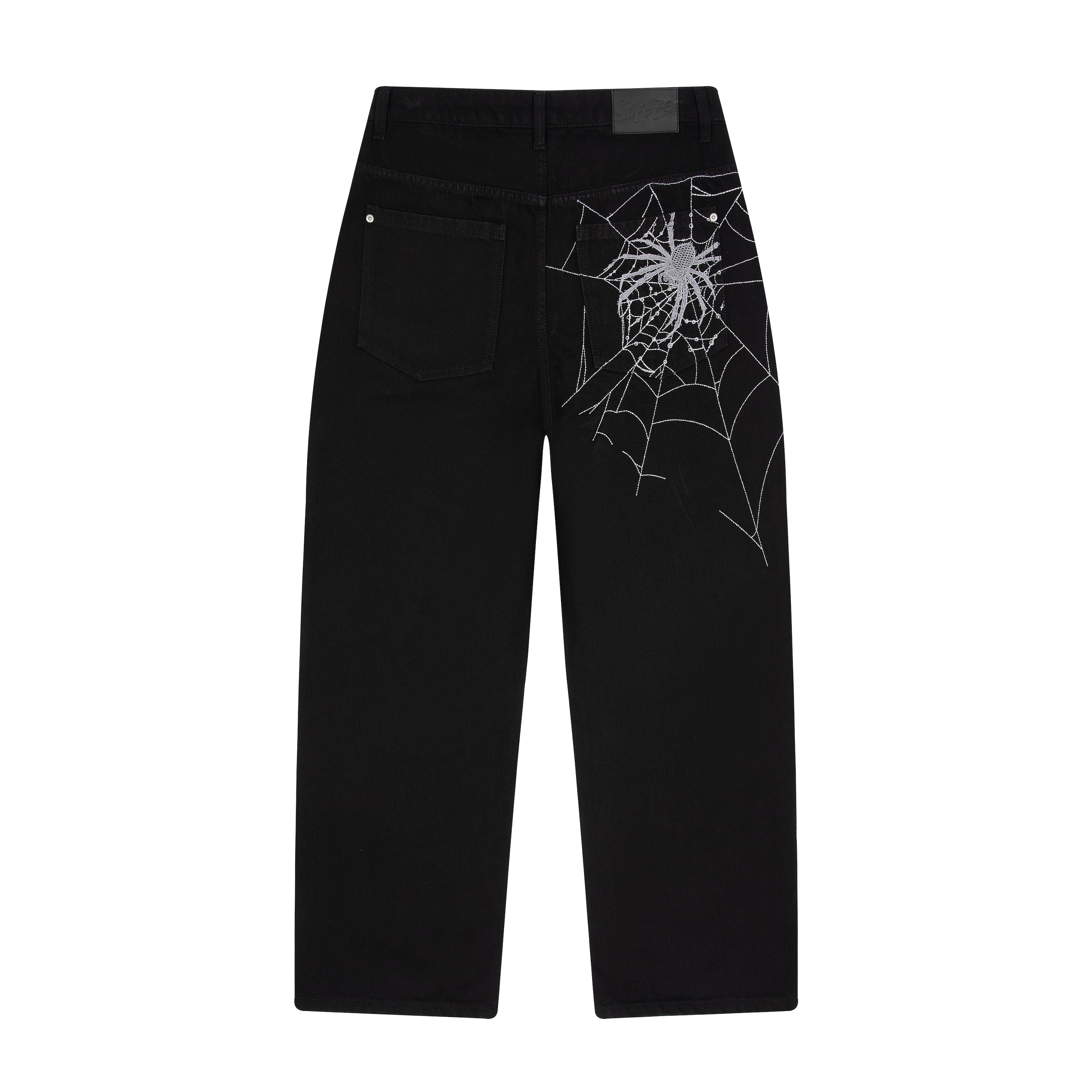 "spiderweb" raw Denim-Uraldept Trendy Clothing Store