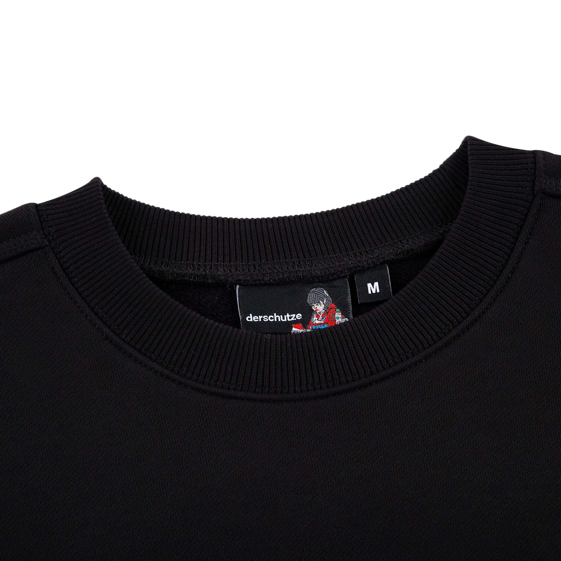 "awakening" Crewneck black 01-Uraldept Trendy Clothing Store