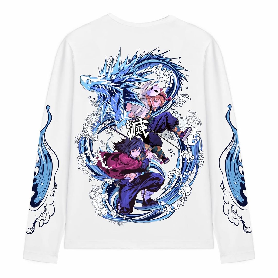 Tomioka & rengoku Sweatshirt - Demon Slayer-LL Trendy Clothing Store