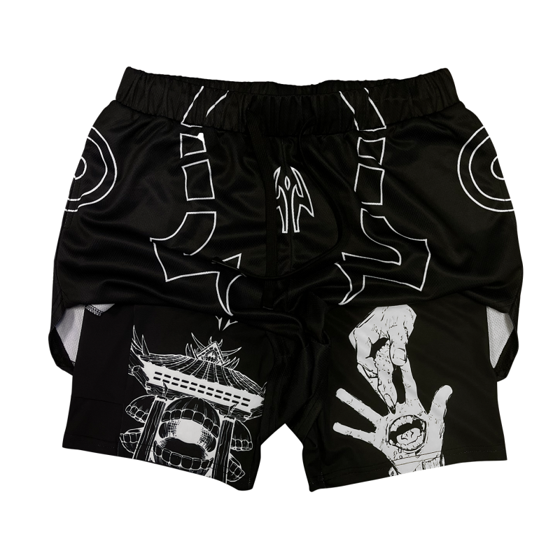 Unconquerable Curse Performance Shorts - JJK-Uraldept Trendy Clothing Store