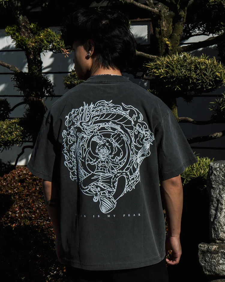 SUN GOD ACID WASH TEE-Uraldept Trendy Clothing Store