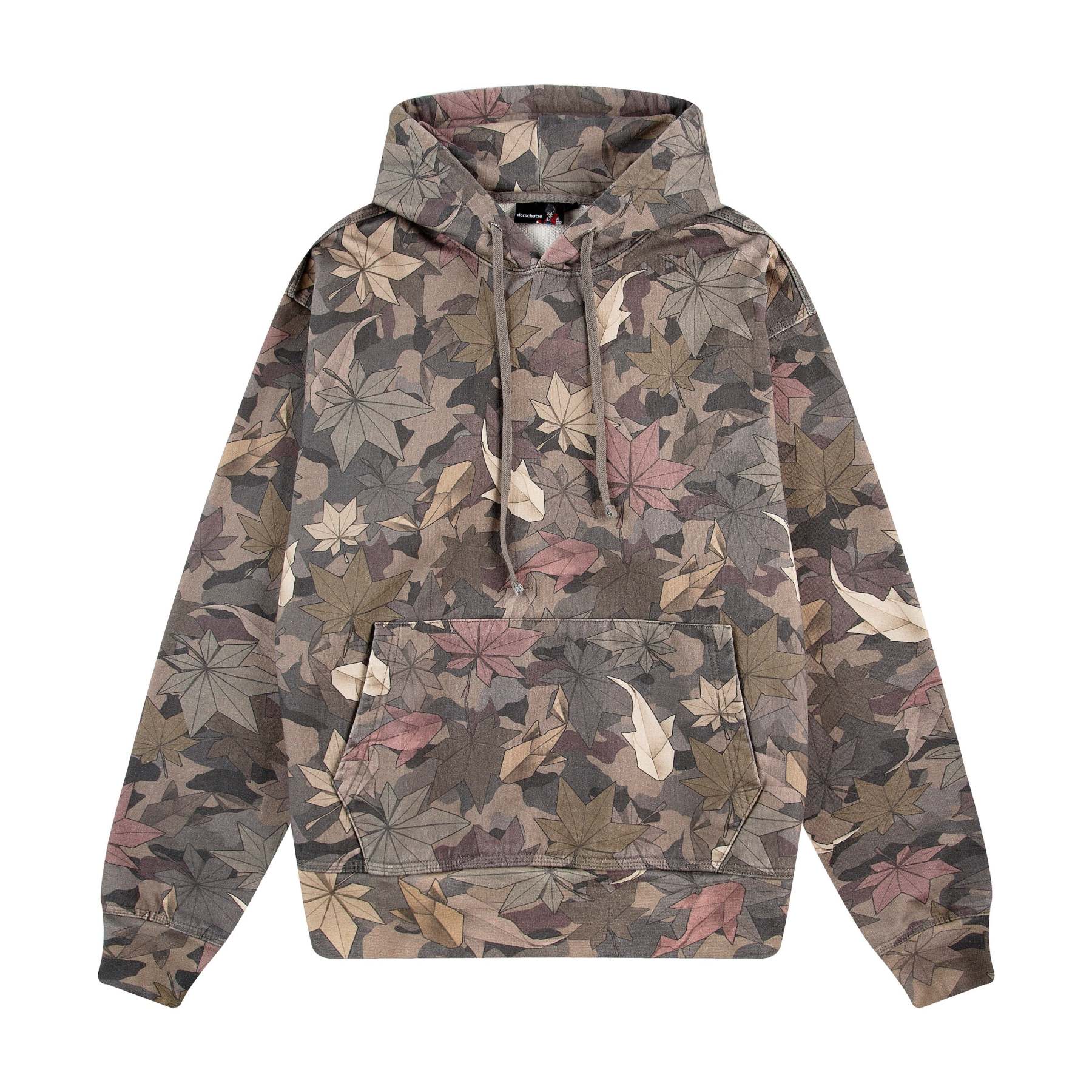 "origami" Hoodie printed camo-Uraldept Trendy Clothing Store