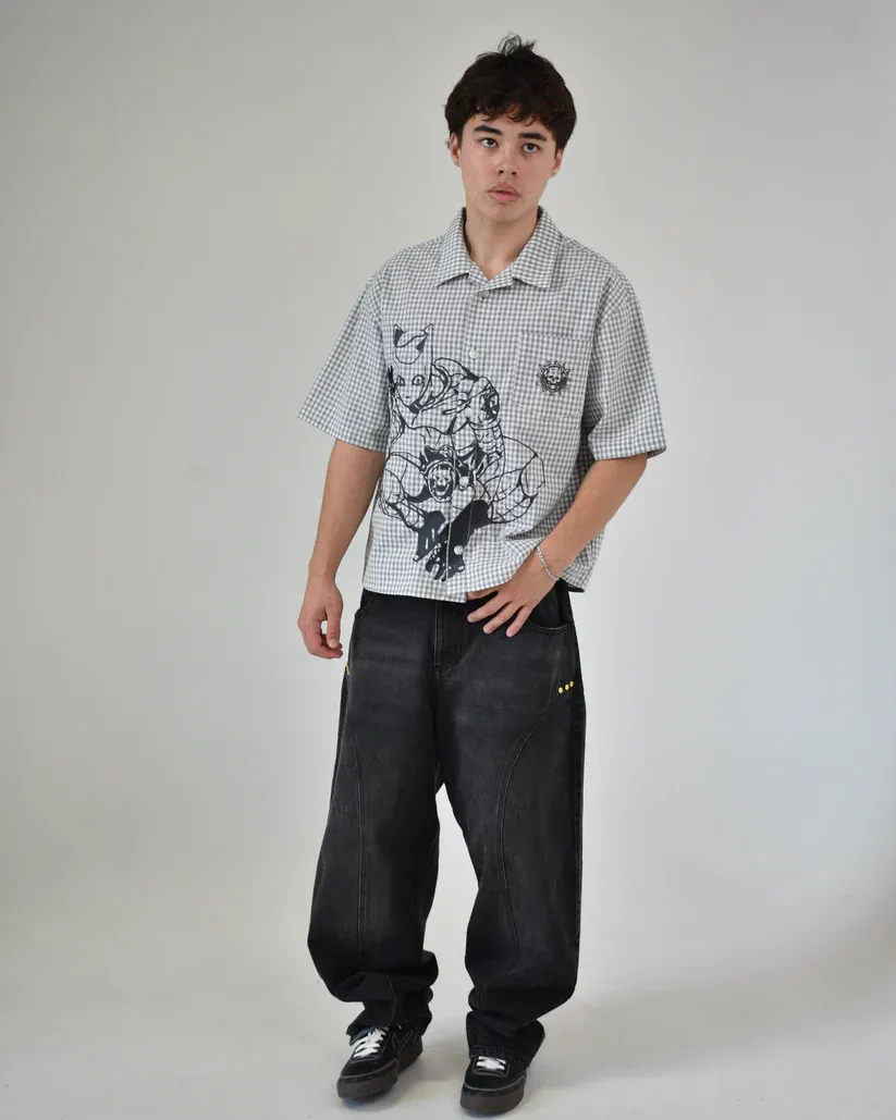 KILLER QUEEN BUTTON UP | JOJO-Uraldept Trendy Clothing Store