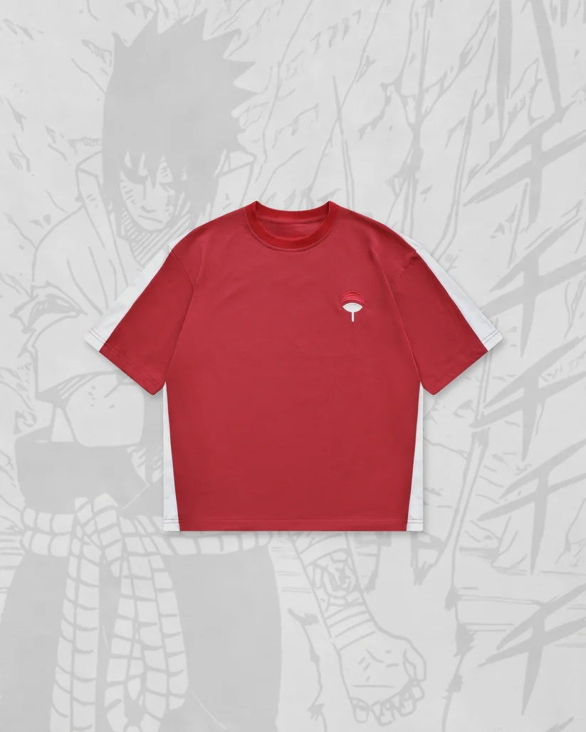 UCHIHA TEE (COLOURED) | NARUTO-Uraldept Trendy Clothing Store
