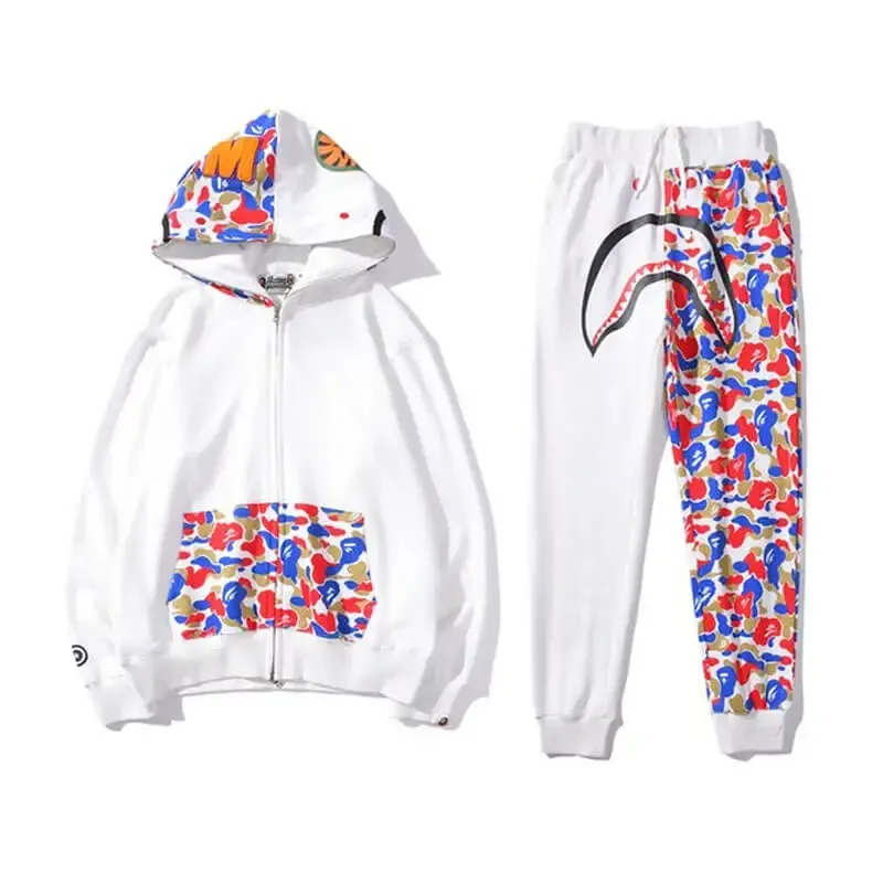 Shark Hoodie Pajama Set-OSI