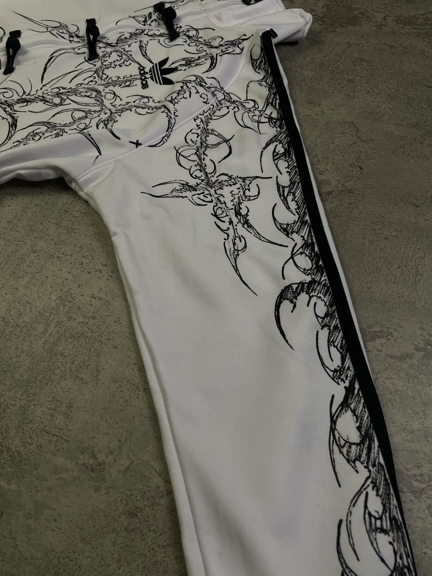 Adidas Cheongsam/Tang-Style Tracktop