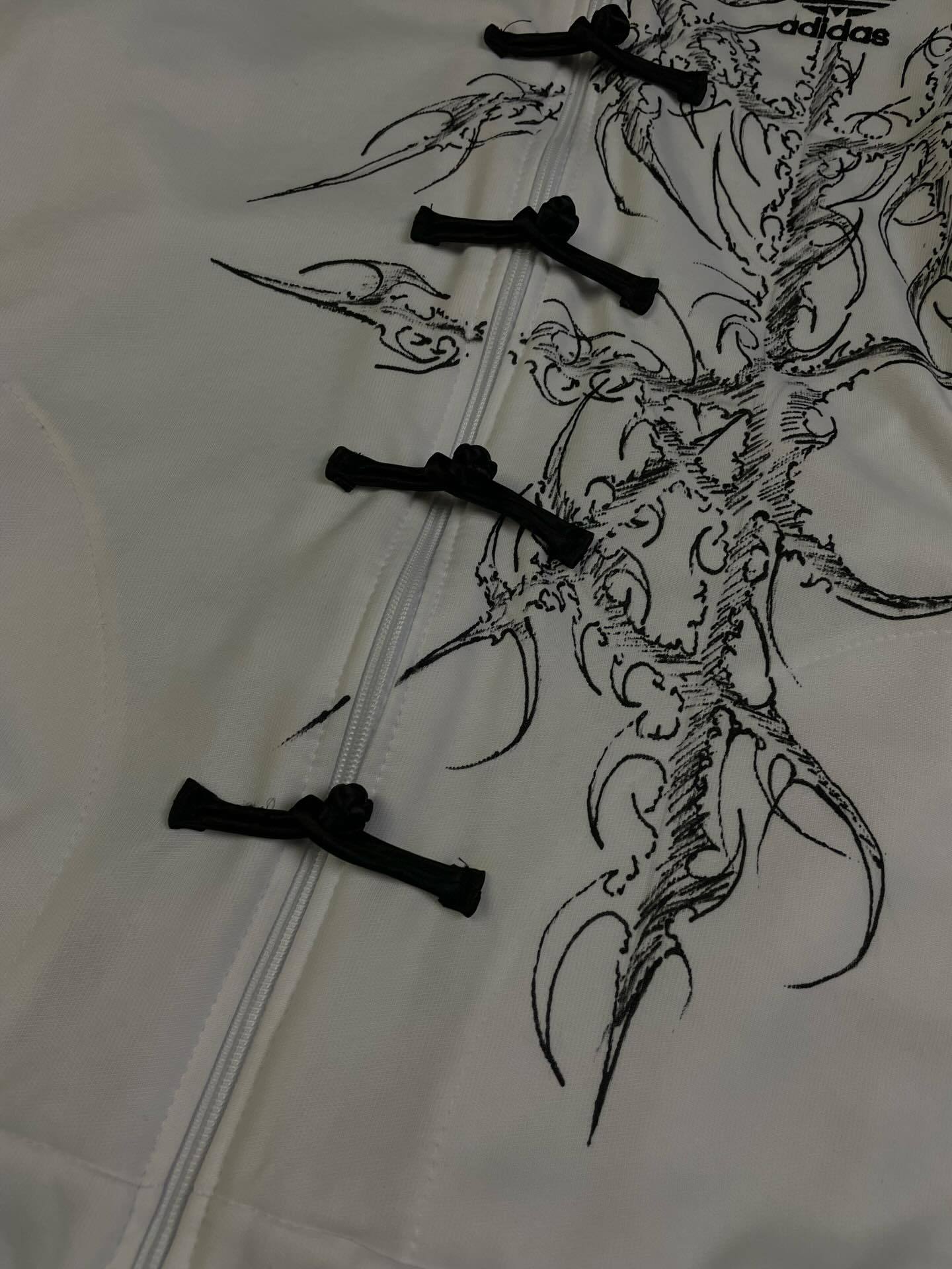 Adidas Cheongsam/Tang-Style Tracktop