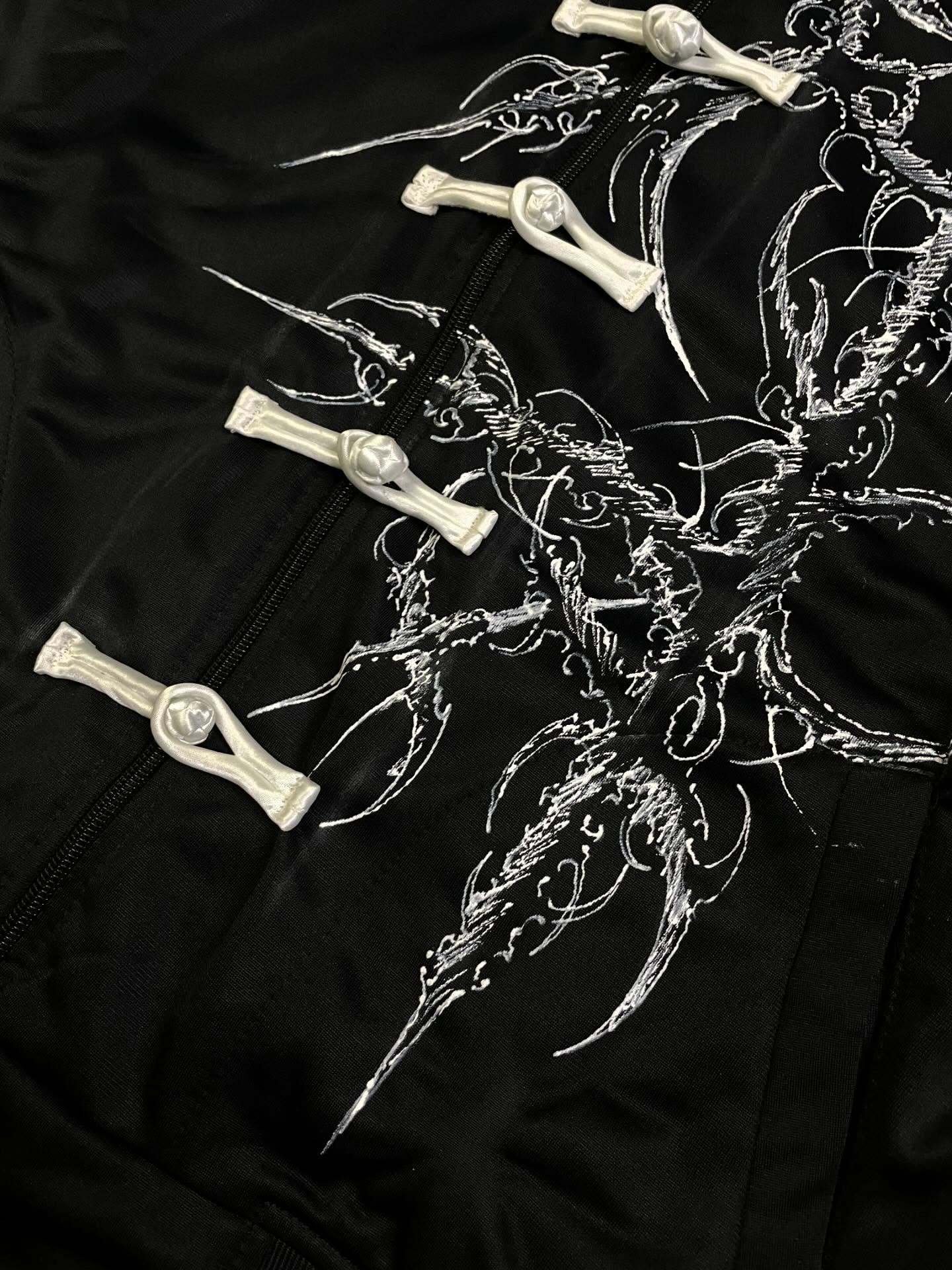 Adidas Cheongsam/Tang-Style Tracktop