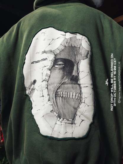 PRE-ORDER: AOT HOODIE GREEN