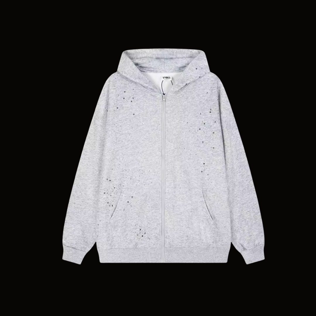 VYBES Celestial Zip up (Fleece Lined)