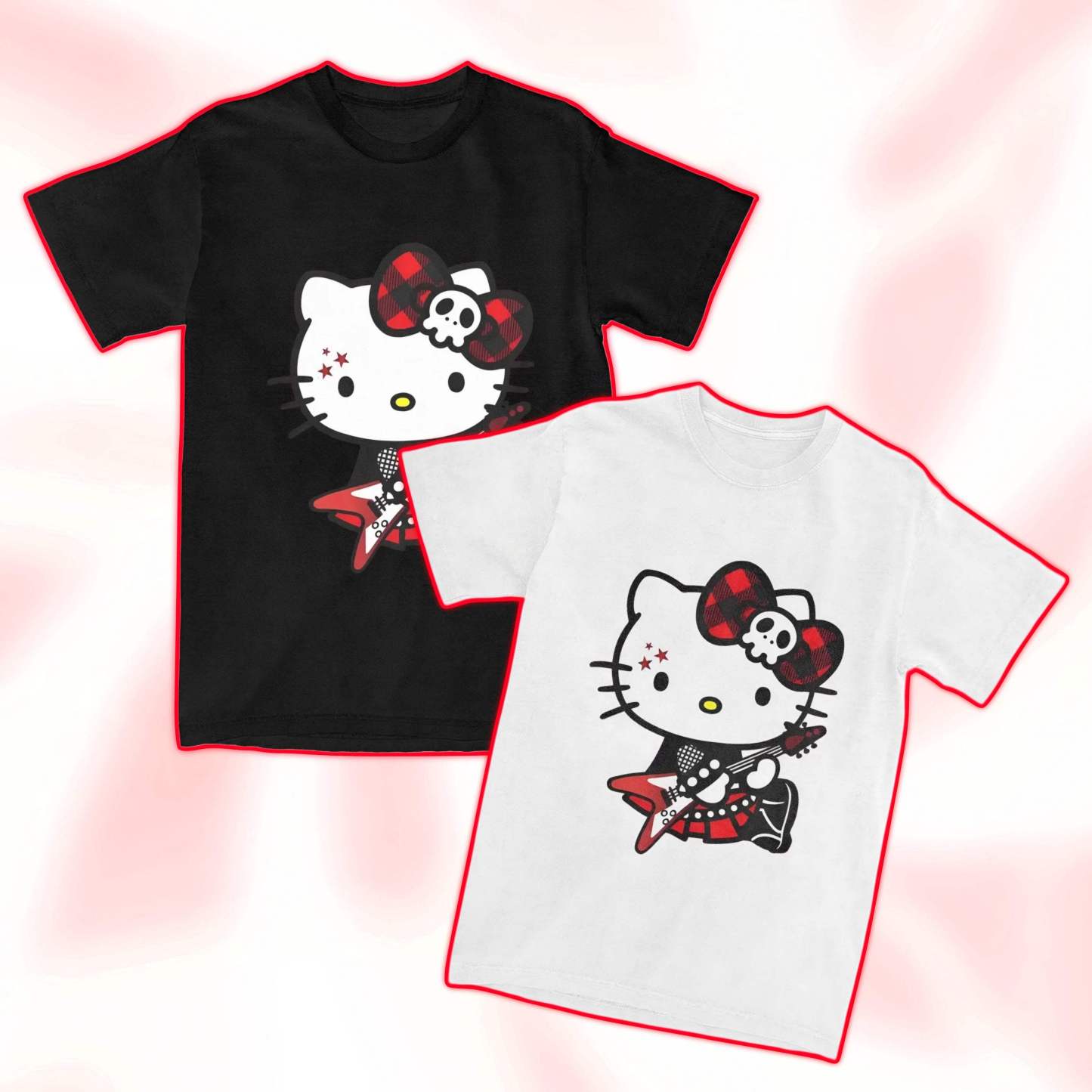 Hello Kitty Punk Rock Star T-Shirt