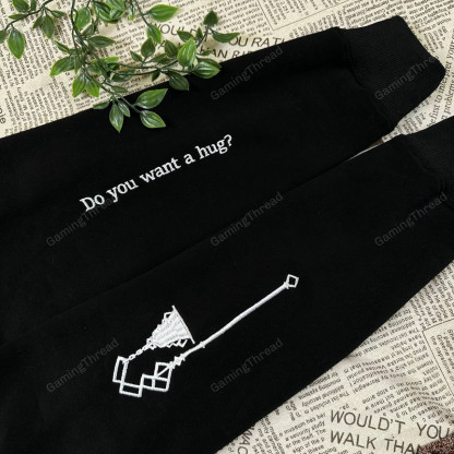 Monoco Clair Obscur Embroidered Sweatshirt and Hoodie, Expedition 33 Sweater, Video Gaming Unisex Shirt, Gift for Him