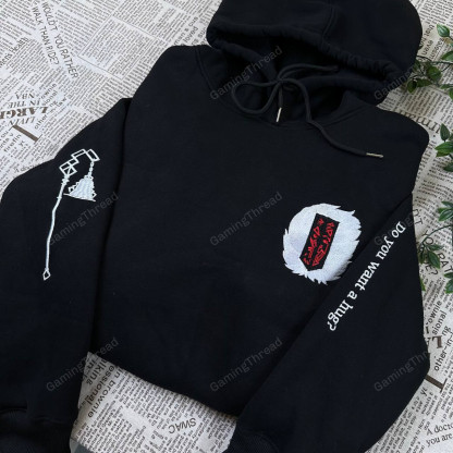 Monoco Clair Obscur Embroidered Sweatshirt and Hoodie, Expedition 33 Sweater, Video Gaming Unisex Shirt, Gift for Him