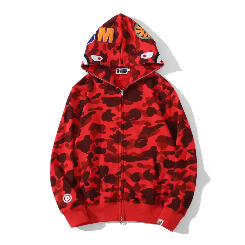 WGM CAMO Red Hoodie-OSI